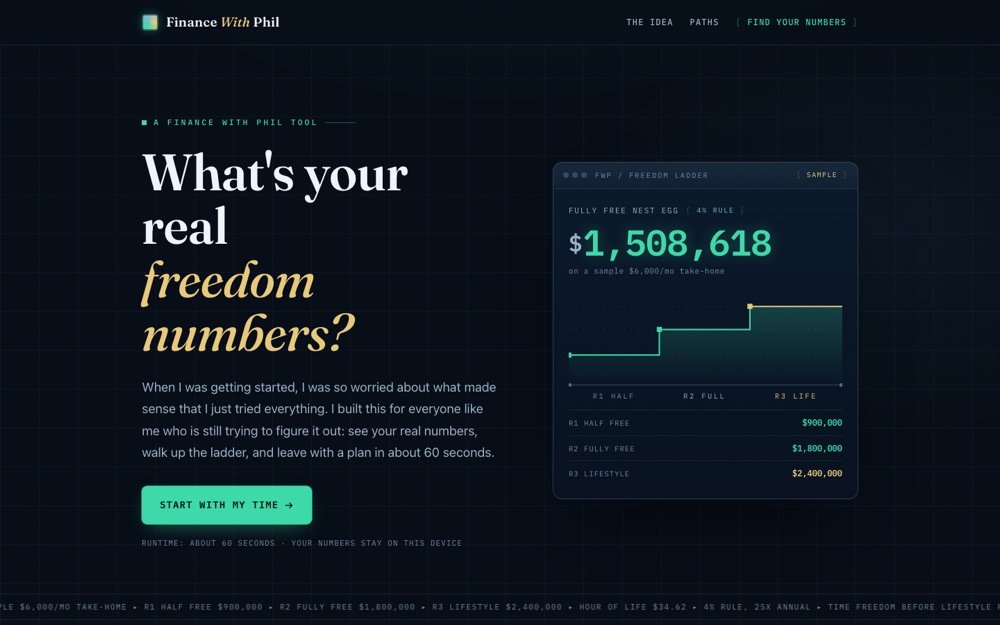 Freedom Numbers calculator