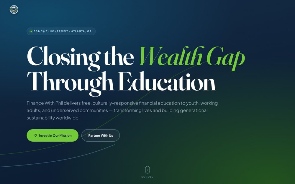 Finance With Phil website